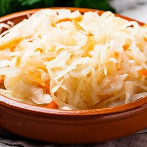 Sauerkraut als Menü Gemüse-Beilage